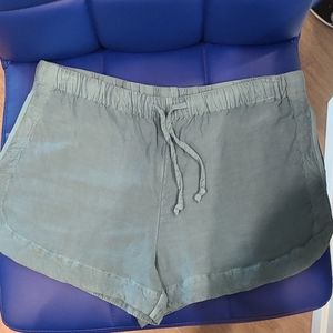 Teal cloth RVCA shorts